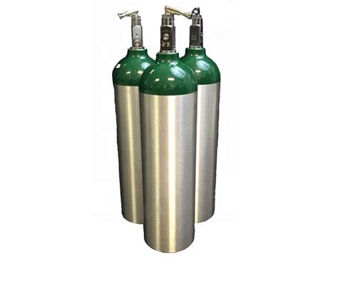 China Aluminum Medical Oxygen Cylinder Tank Cga870 Valve Factory And Manufacturers Konsung