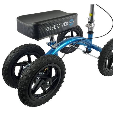 New Kneerover Quad All Terrain Knee Walker In Metallic Blue