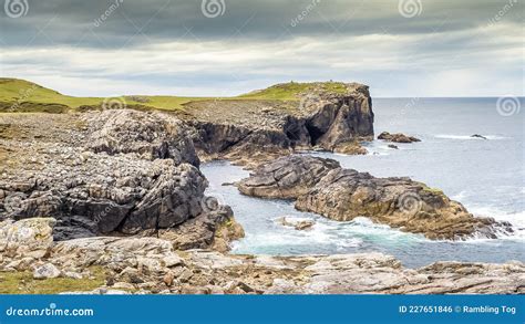 West Coast Of The Isle Of Lewis Near Shawbost Stock Photo Image Of