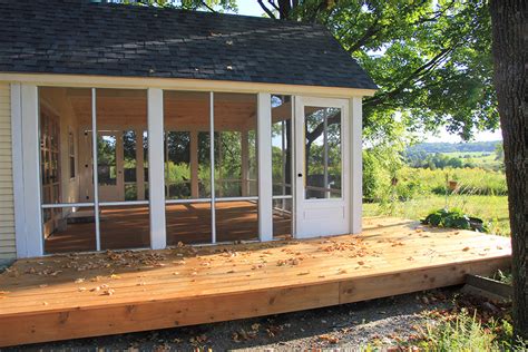 Screened Porch Ferrisburgh Traditional Verandah Burlington By