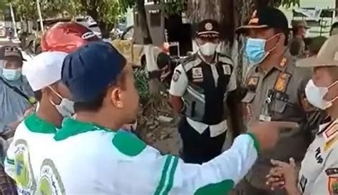 Heboh Orang Orang Beratribut Fpi Dirazia Satpol Pp Pas Mau Galang Dana Untuk Korban Gempa Cianjur