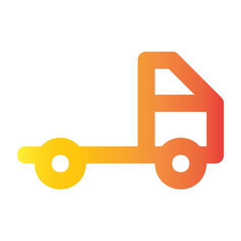 Truck Flatbed Generic Gradient Outline Icon
