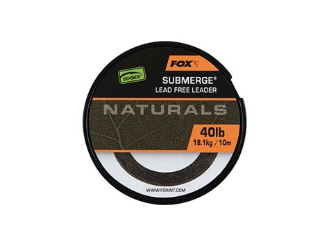 Fox EDGES Naturals Submerge Leader 15 99