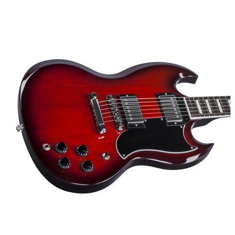 DISC Gibson SG Standard T Electric Guitar Cherry Burst 2017 Gear4music