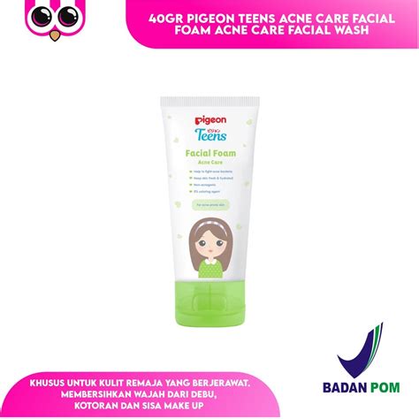 Jual Gr Pigeon Teens Acne Care Facial Foam Acne Care Facial Wash