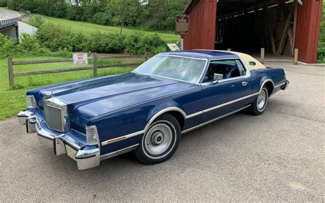 Bicentennial Boat Lincoln Continental Mk Iv Bill Blass Barn Finds