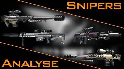 Analyse Complète Des Snipers De Black Ops 2 Réalisé Par Xsplint Youtube