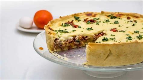 Torta De Carne Seca Queijo Coalho