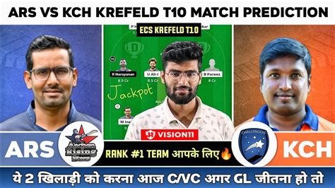 Ars Vs Kch Dream Ars Vs Kch Dream Prediction Ars Vs Kch Team