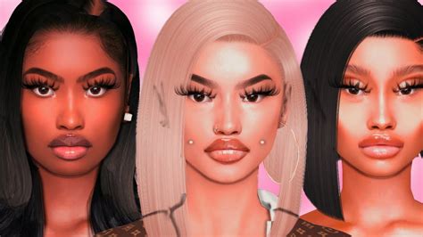 Sims 4 Cas Urban Black Girl Sim Dump Cc Folder And Sim Download Youtube