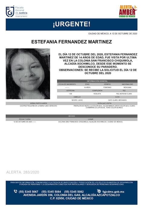 Encuentran A Estefanía Fernández Desactivan Alerta Amber