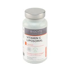 Nat et Form Vitamine C liposomale 500 mg gélules Tonus immunité