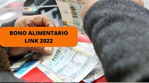 Bono Alimentario gob pe 2022 Consulta DNI cuál es el link oficial