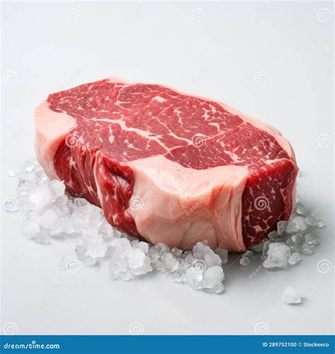 Raw Steak Photography Majestic Portraits Of Red Meat On Ice Stock