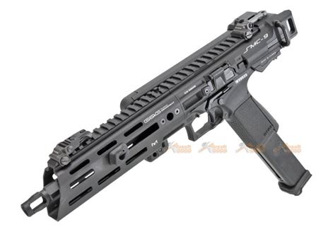 Gandg Smc 9 9mm Conversion Carbine Kit With Gtp9 Gas Blowback Pistol