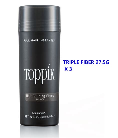 Toppik Triple Fiber 27 5g [new Stock 2024] Toppik Malaysia