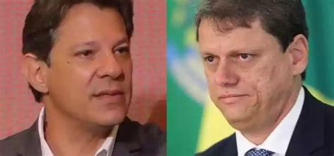 Tarcísio E Haddad Disputam 2º Turno Em Sp Projeta Datafolha Metro 1