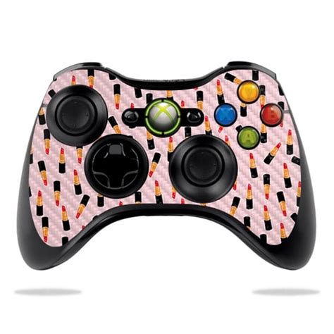 Patterns Skin For Microsoft Xbox 360 Controller Protective Durable Textured Carbon Fiber