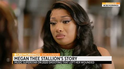 Megan Thee Stallion Gives Tearful Interview I Had Never Been Shot At