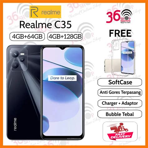 Jual Realme C35 4gb64gb 4gb128gb Garansi Resmi 1tahun Shopee