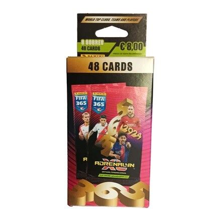 Ecoblister 8 Sobres Tc Adrenalyn Fifa 365 2024 Panini Panini España