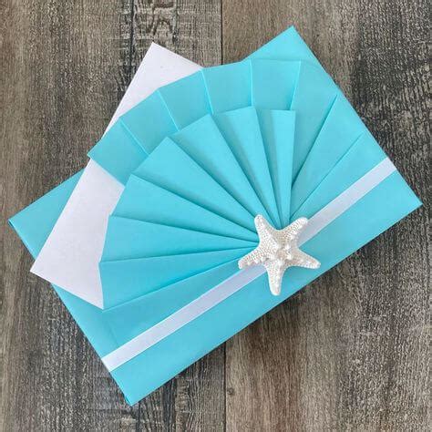 Seashell Themed Gift Wrapping Gift Wrapping Love