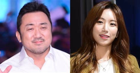 Ma Dong Seok Officially Ties The Knot With Ye Jung Hwa DIPE CO KR