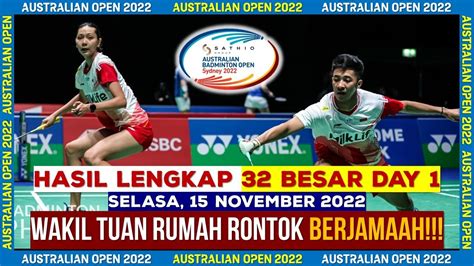 Hasil Lengkap Australian Open Hari Ini Day R Lolos R