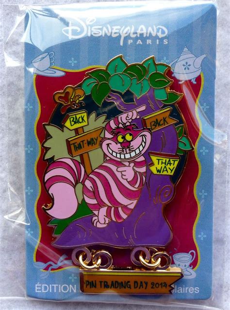 Disney S Alice In Wonderland Cheshire Cat Pin Trading Day Le Dangle