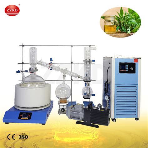 20L Bho Extraction Equipment Hemp Oil Short Path Distillation For Lab