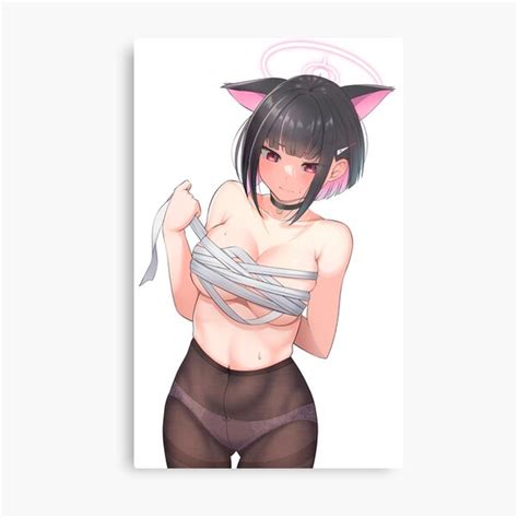 Lewd Kyouyama Kazusa Hot Boobs Tits Blue Archive Ba Sexy Anime Girl
