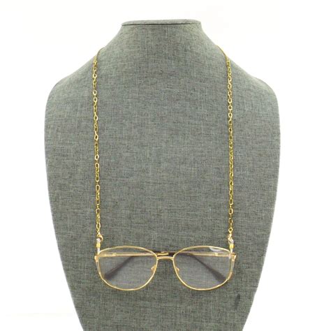 Gold Eyeglass Chain Chunky Glasses Chain Sunglasses Chain Etsy