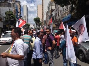 G Sindicalistas Fazem Protesto Contra Novas Regras Do Seguro