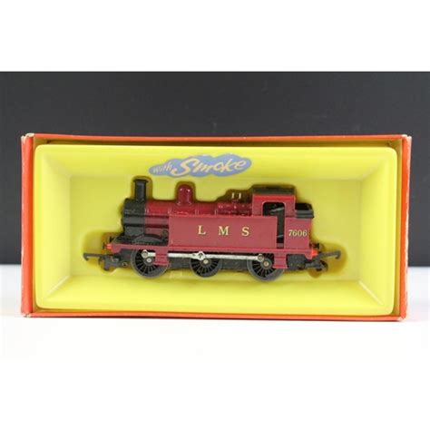 Four Boxed Triang Hornby Oo Gauge Locomotives To Include R C Local