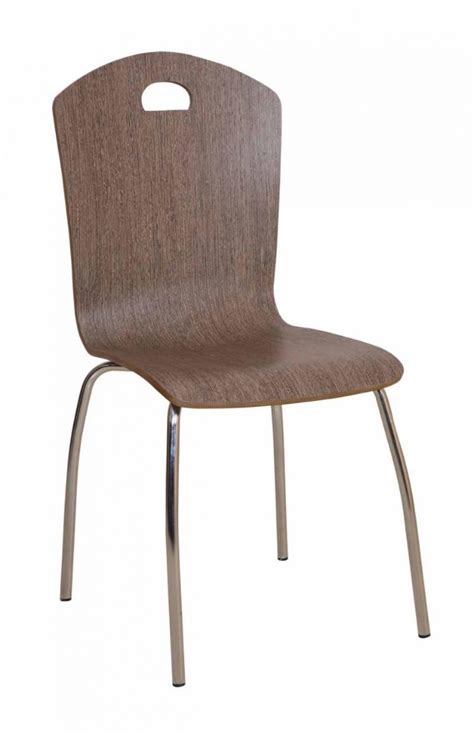 Omacme Lst Brown Laminated Cafeteria Chair Seating Capacity