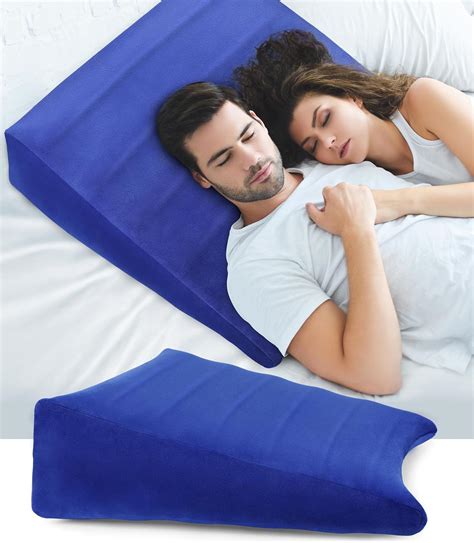 BLABOK Keilkissen für Bett Reflux Kissen Anti Schnarch Orthopädische