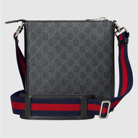 Gg Supreme Black Small Messenger Bag Gucci Us