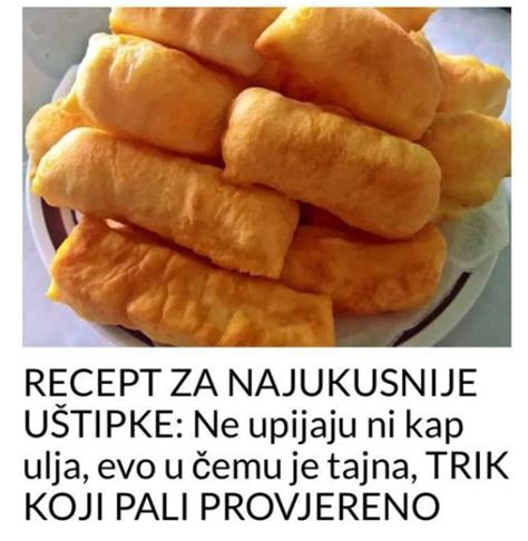 Recept Za Najukusnije U Tipke Ne Upijaju Ni Kap Ulja Evo U Emu Je