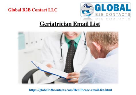 Geriatrician Email List By Williamshaw Issuu