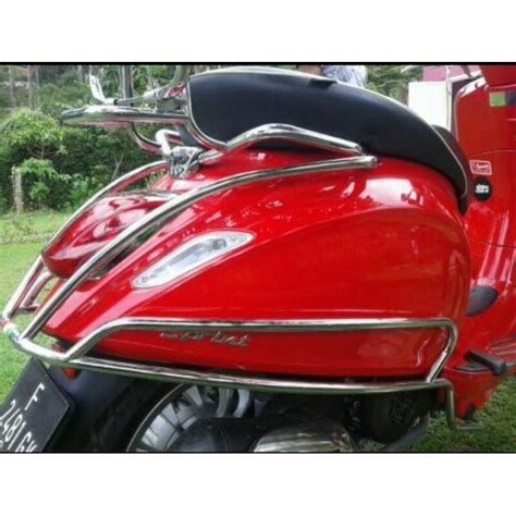 Jual Crashbar Crash Bhar Pelindung Body Vespa Primavera Dan New Sprint