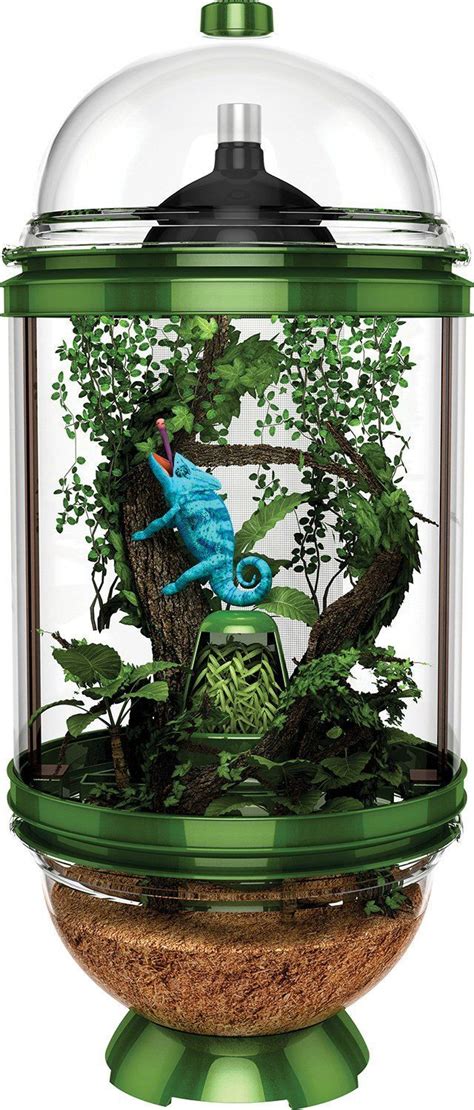 Bio Bubble Pets Llc Chameleon Cantina Habitat Green 18x18x42 In