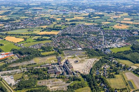 Luftaufnahme Hamm Abrißarbeiten auf dem Gelände der Industrie Ruine