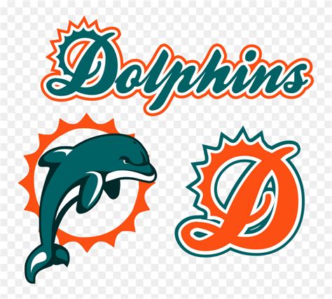 Download Dolphin Clipart Dolphin Miami Logo - Vector Miami Dolphins ...