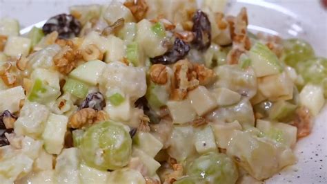 Conoce Esta Receta Casera Para Preparar Una Deliciosa Ensalada Waldorf