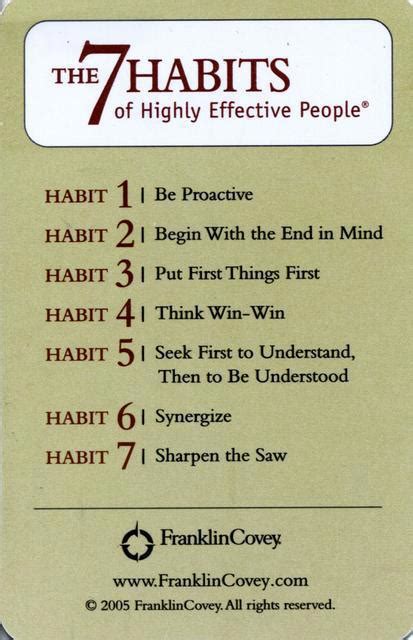 7 Habits Stephen Covey Quotes Quotesgram