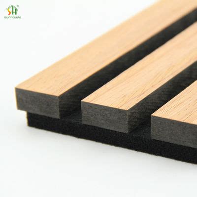 High Quality Sound Absorption Construction Decoration Material Oak