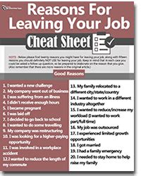 Sample Reasons For Leaving A Job On Application - Job Retro