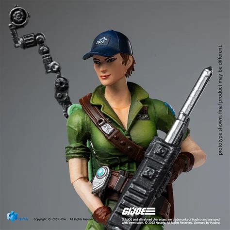 Gi Joe 4 Action Figure Hiya Figure Lady Jaye