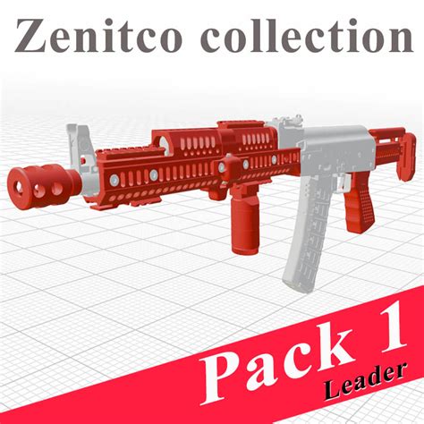 3d File Zenitco Collection Airsoft Ak Pack 1 Leader 🔫 ・3d Printing