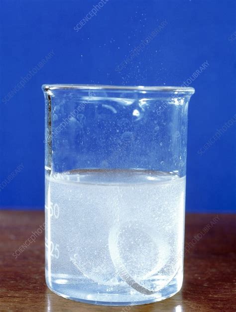 Magnesium Reacting With Acid Stock Image A500 0299 Science Photo